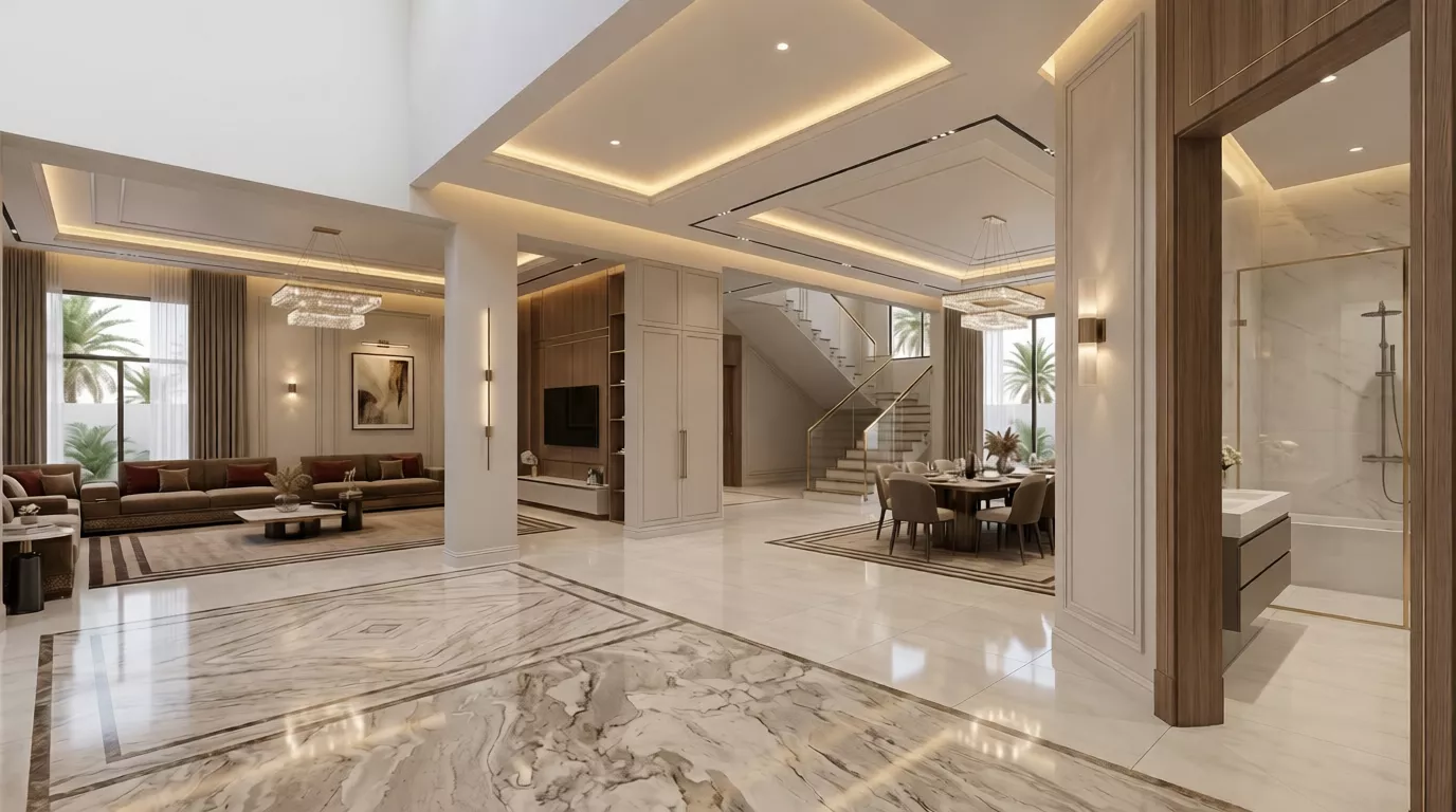 A luxurious villa is not just about words… it's about specifications and execution.